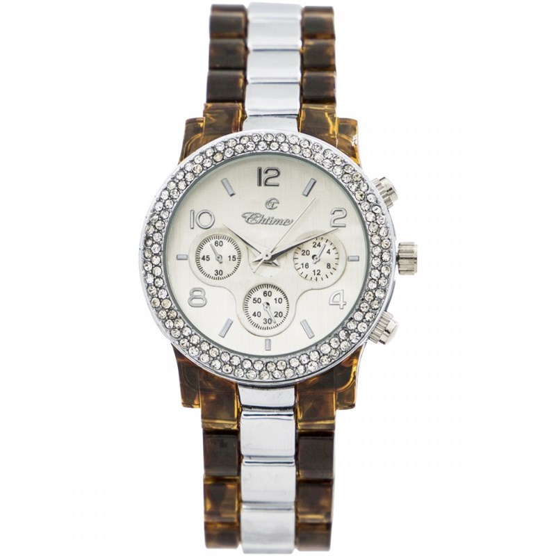 Montre Femme CHTIME bracelet Plastique Marron