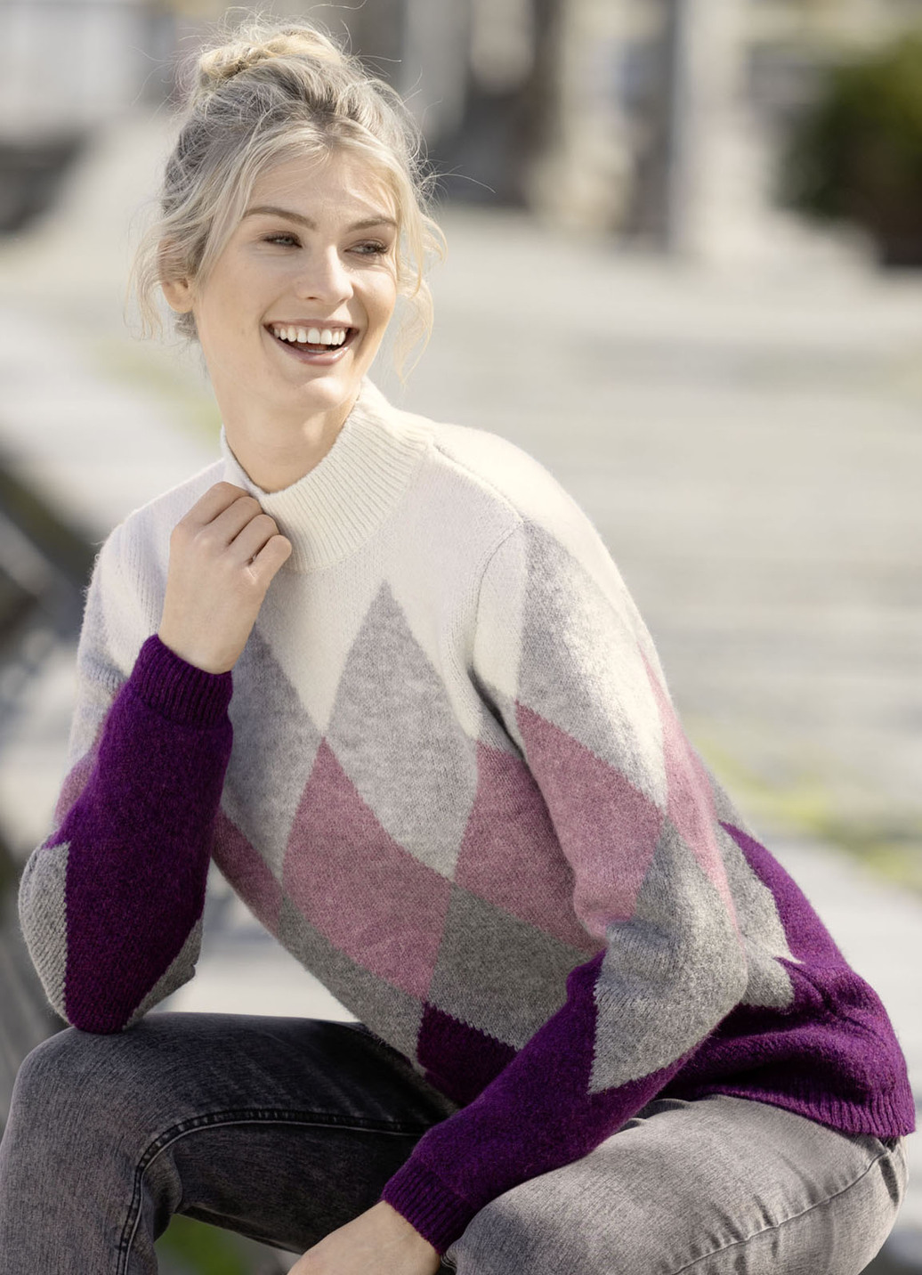Pullover in sehr flauschiger Qualität