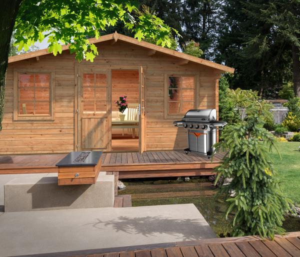 Palmako Gartenhaus Klara, ca. B518/H245/T424