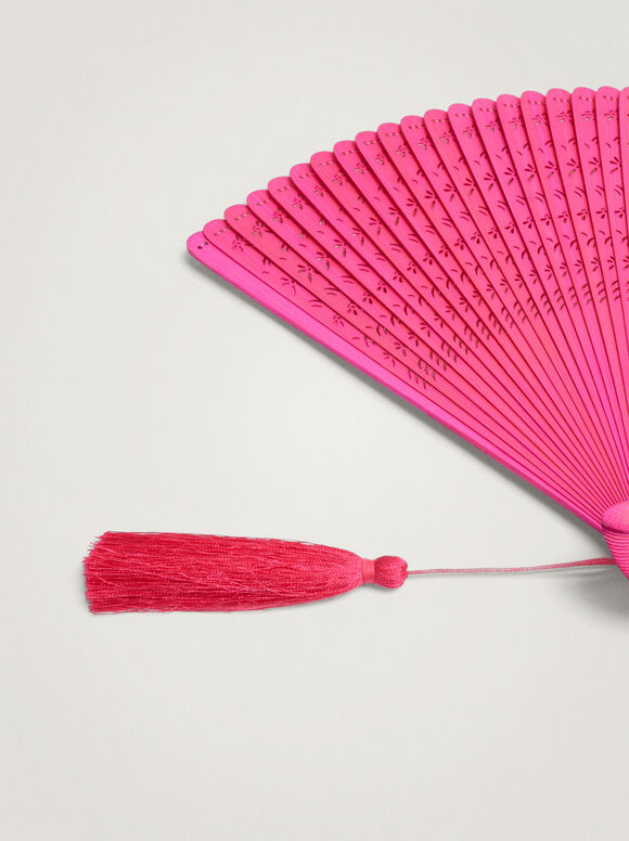Ventilador com perfuração - Rosa