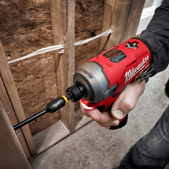 MILWAUKEE 12V FUEL™ Brushless SURGE 1/4" Hex Hydraulic Driver Skin M12FQID-0