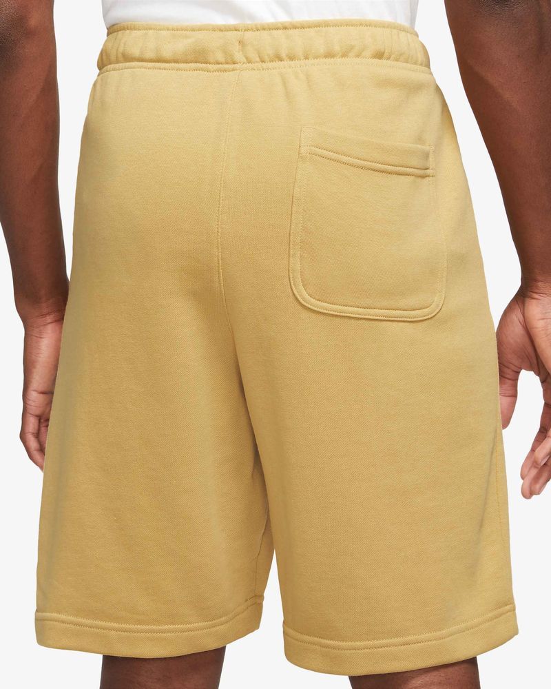 Short Nike Sportswear Club Fleece Jaune pour homme