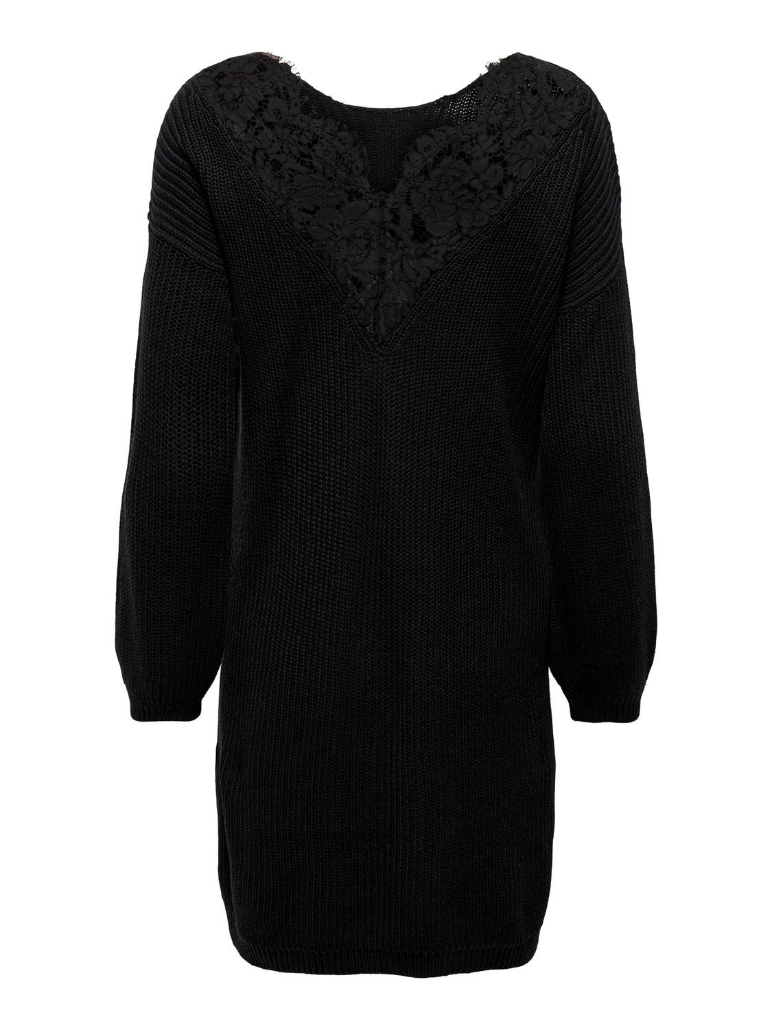 ONLXENIA Langes Kleid Black