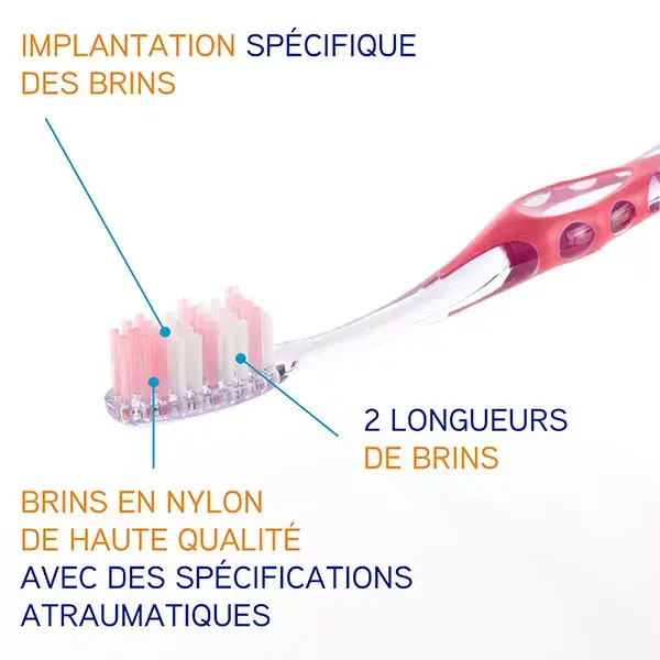 Escova de dentes Elgydium Inter-Active Medium
