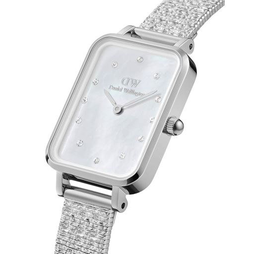 Daniel Wellington Quadro Lumine DW00100580 Dameur, Stål, 20 mm