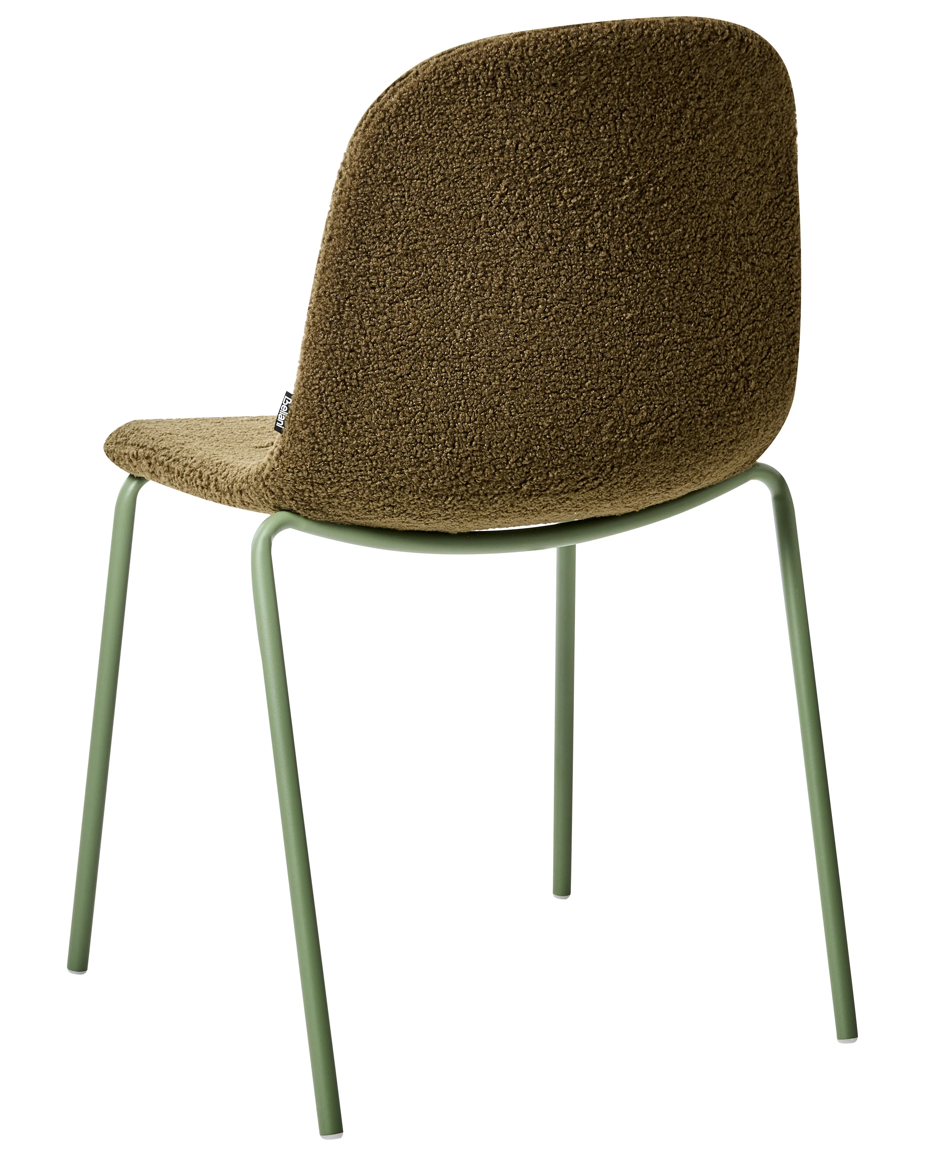 Set van 2 vergaderstoelen LOMA Bouclé Groen