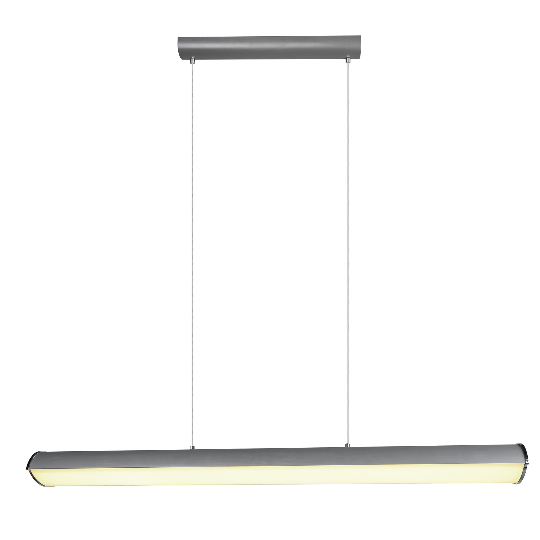 LED-Pendelleuchte - anthrazit - 120 cm
