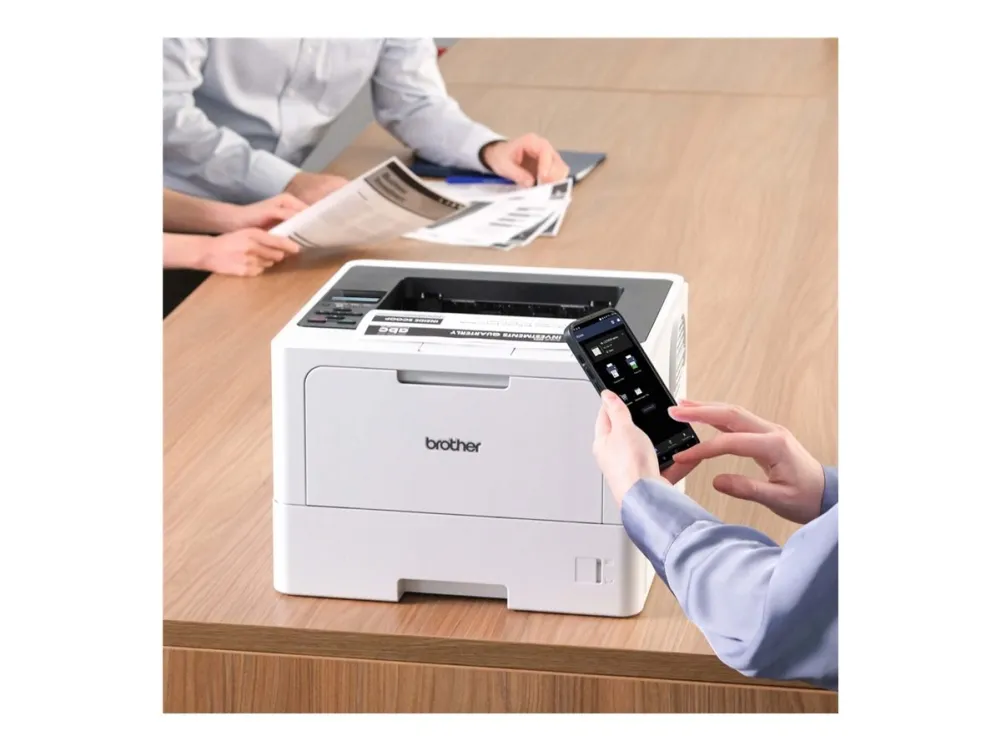 Brother HL-L5210DN - Printer - S/H - Duplex - laser - A4/Legal - 1200 x 1200 dpi - op til 48 spm - kapacitet: 350 ark - USB 2.0, Gigabit LAN