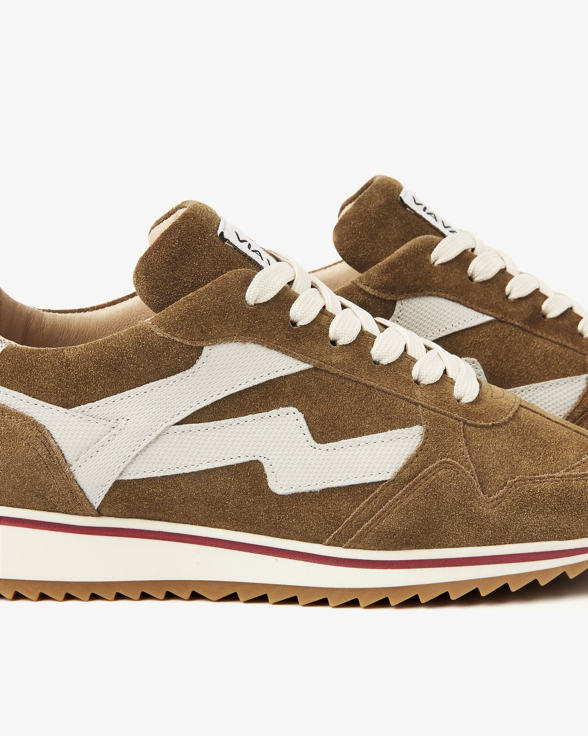 VIA VAI khaki dames sneakers Mikki Alex
