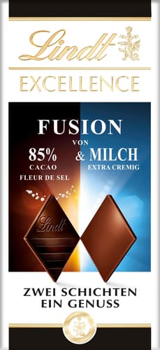Lindt EXCELLENCE Fusion 85% & Fleur de Sel