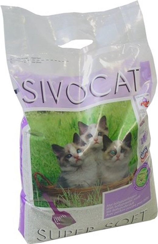 Sivocat Super Soft Kattenbakvulling - BabyPoeder - 12 l