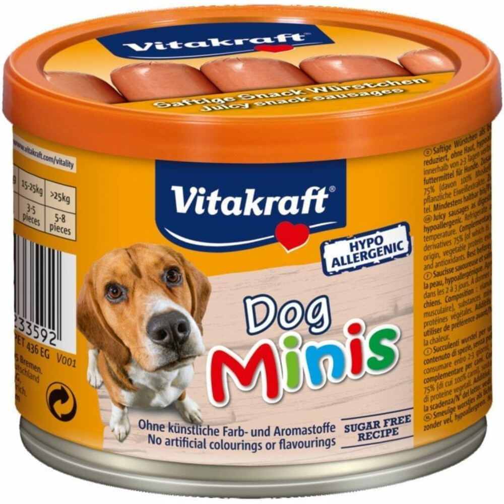 Vitakraft Dog Minis Hondenworstjes12 stuks