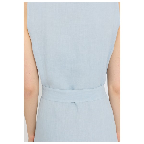 Mazine - Women's Sleeveless Linen Maxi Dress - Robe