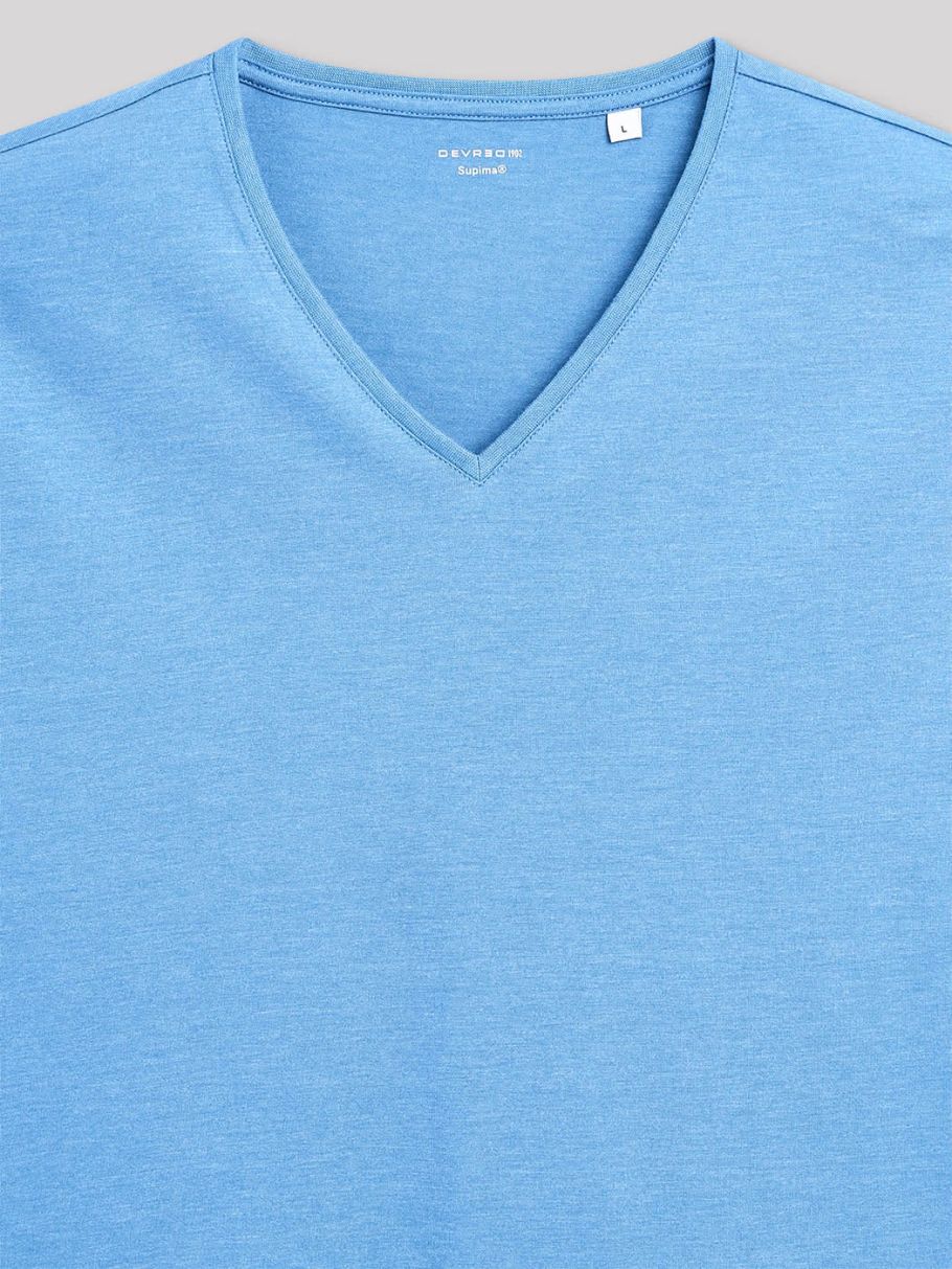 Tee-shirt col v uni