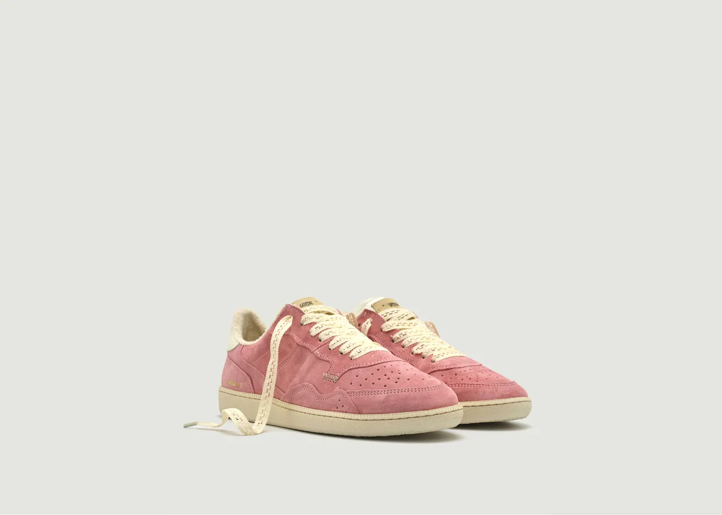 Sneakers basses en cuir suédé Mega T Hidnander