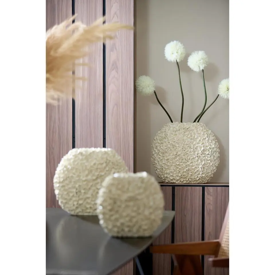 Light & Living - Phylia vaas deco 52x23x46,5 cm - crème
