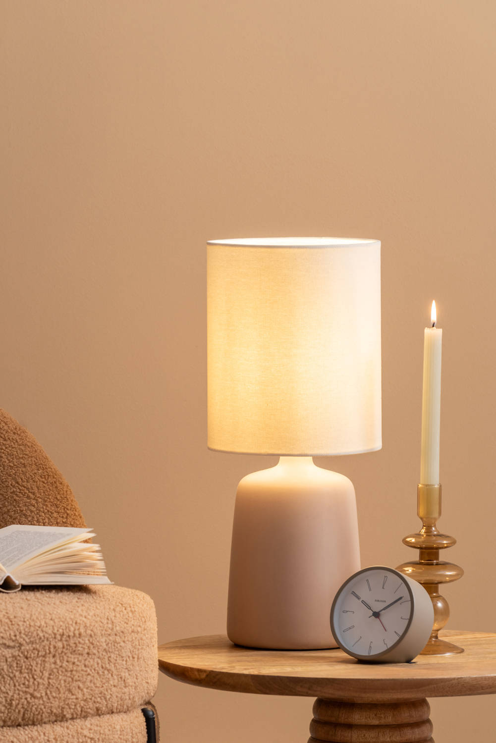Leitmotiv tafellamp Alma (Ø27 cm)