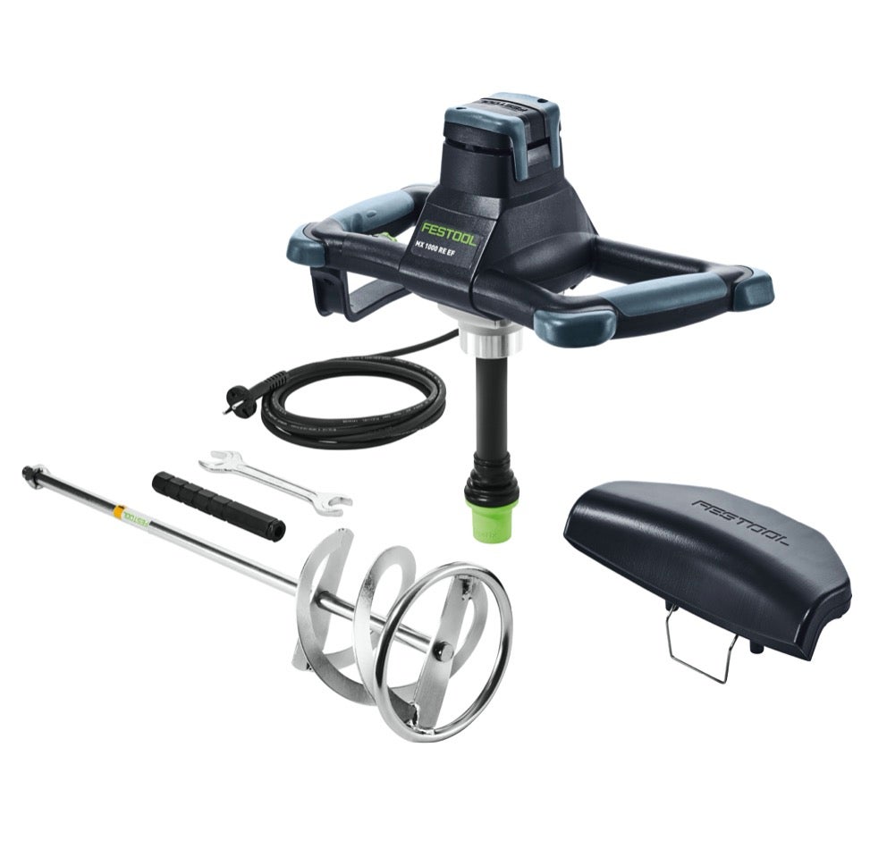 Festool MX 1000 RE EF HS2 mixer, 1020 watt, 40 l mengcapaciteit (575806) FastFix
