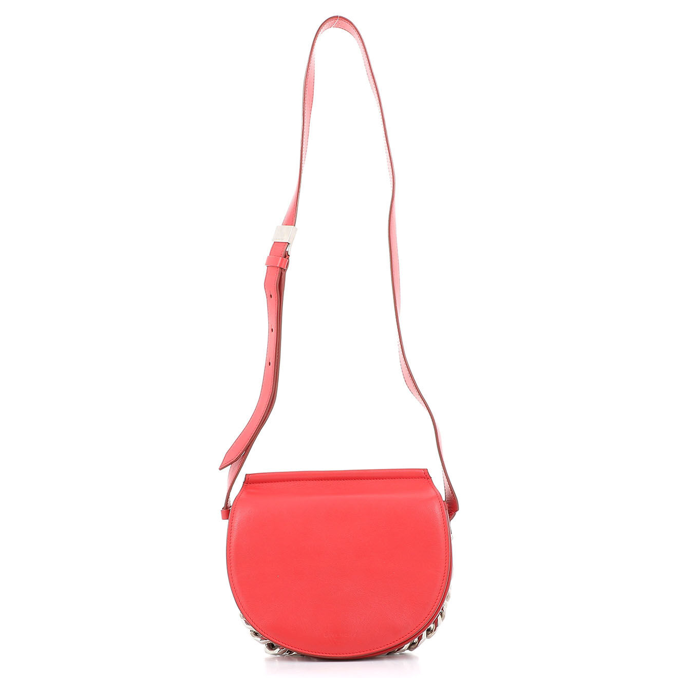 Givenchy Sac bandoulière en Cuir rouge - Très bon état - L.22 cm