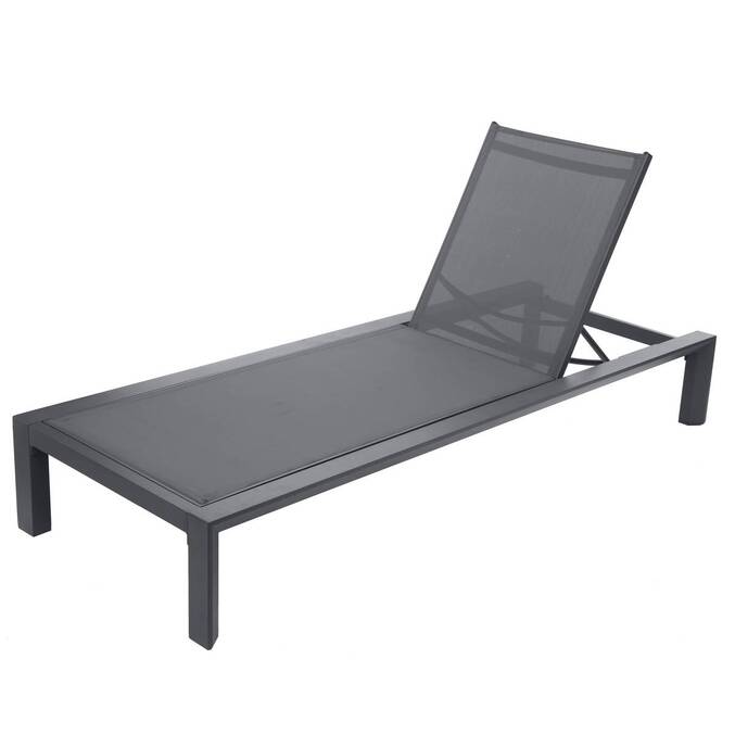 Lit de piscine ÉVASION Anthracite & Graphite