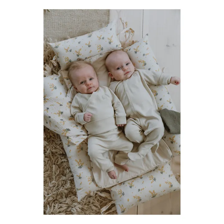 garbo&friends Cale-bébé Mimosa | Blanc cassé