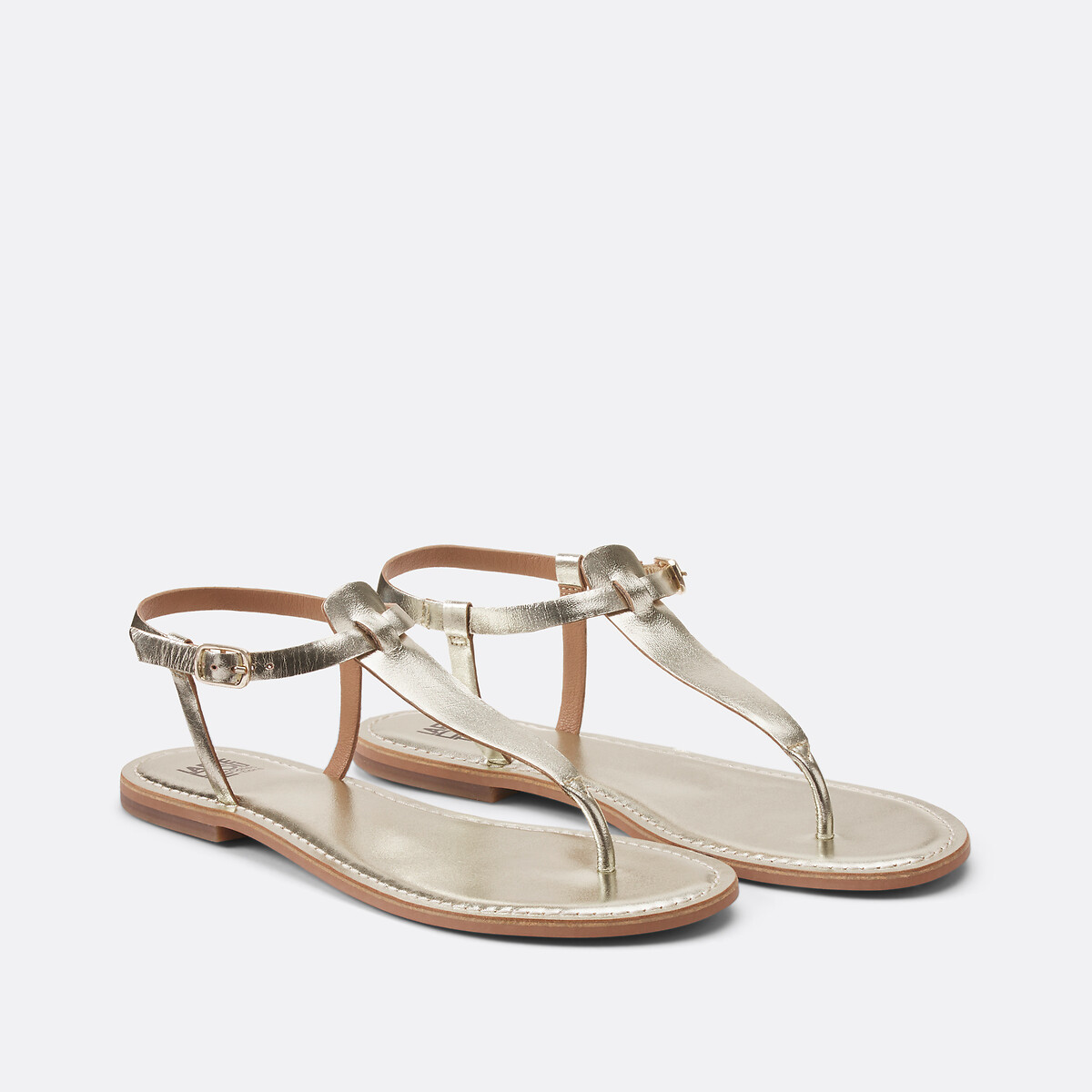COLEÇÕES LA REDOUTE<br>Sandálias de salto baixo