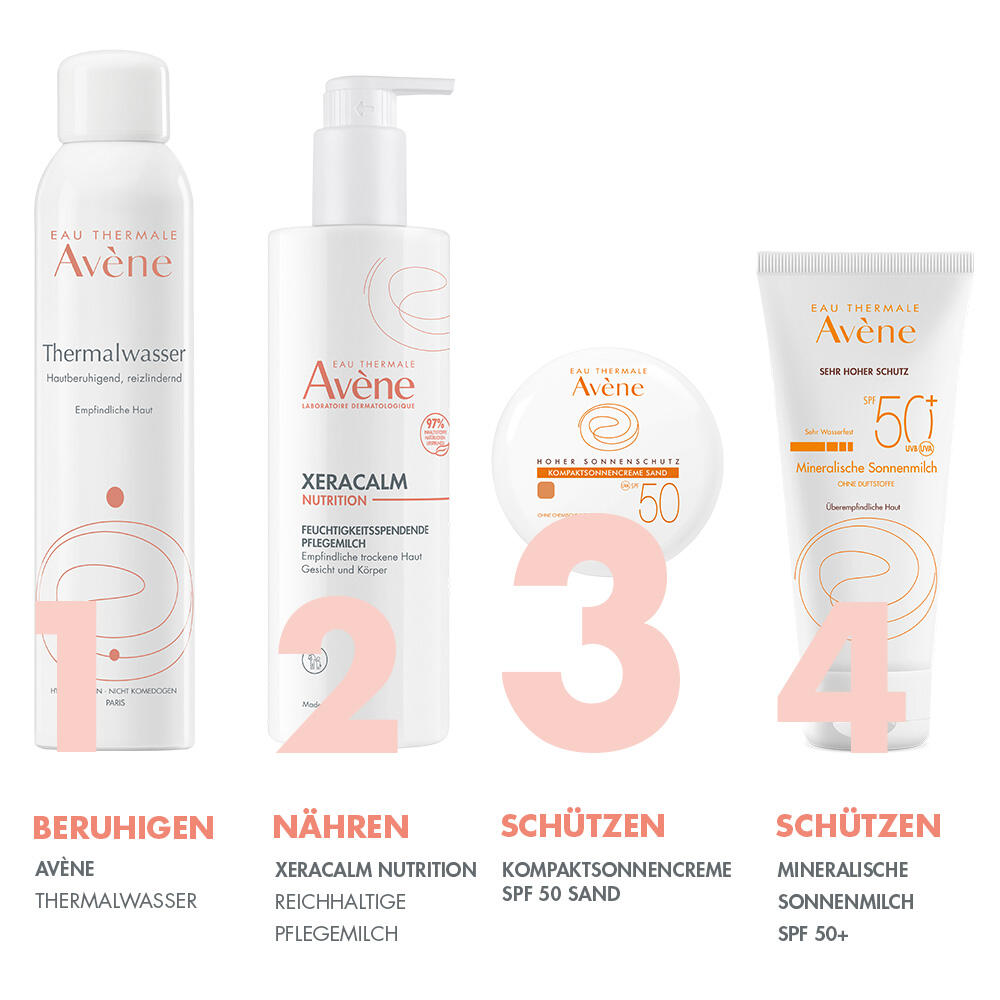 AVENE Kompaktsonnencreme Creme Sand SPF50  10 g