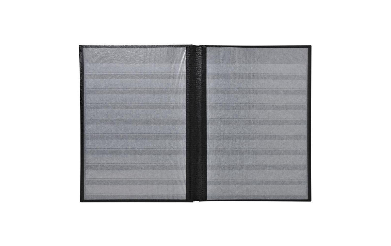 Sammelalbum Briefmarken, 22.5 x 30.5 cm, 32 Seiten, rotAlbum zum Sammeln