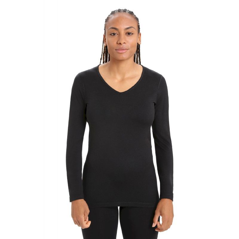 200 Oasis LS V - Maillot thermique laine mérinos femme