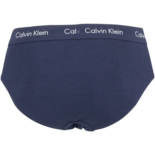 Calvin Klein Jeans - Pack De 3 Calzoncillos De Cadera Azul