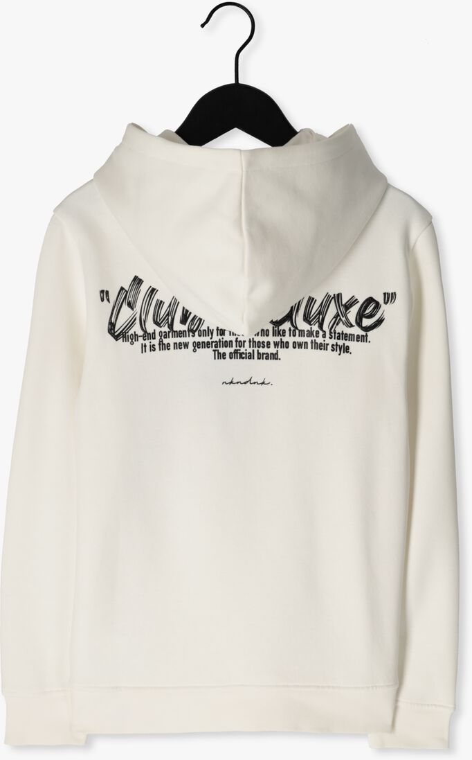 NIK & NIK gebroken wit nik & nik sweater deluxe hoodie