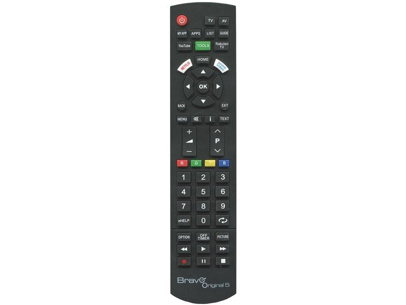 BRAVO Ersatz-Fernbedienung Bravo ORIGINAL 5 Panasonic Fernbedienung PANASONIC (ORIGINAL 5)
