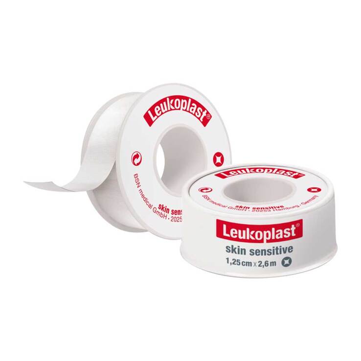 Leukoplast® skin sensitive 1,25 cm x 2,6 m , 1 St