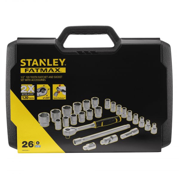 Stanley Jogo Chaves Caixa 1/2 26PÇ FMMT82685-1