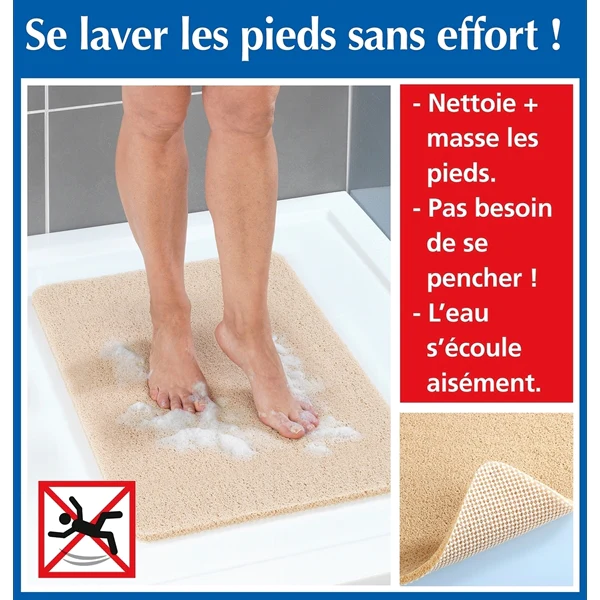 Tapis effets actifs 40x60 Wenko by Maximex