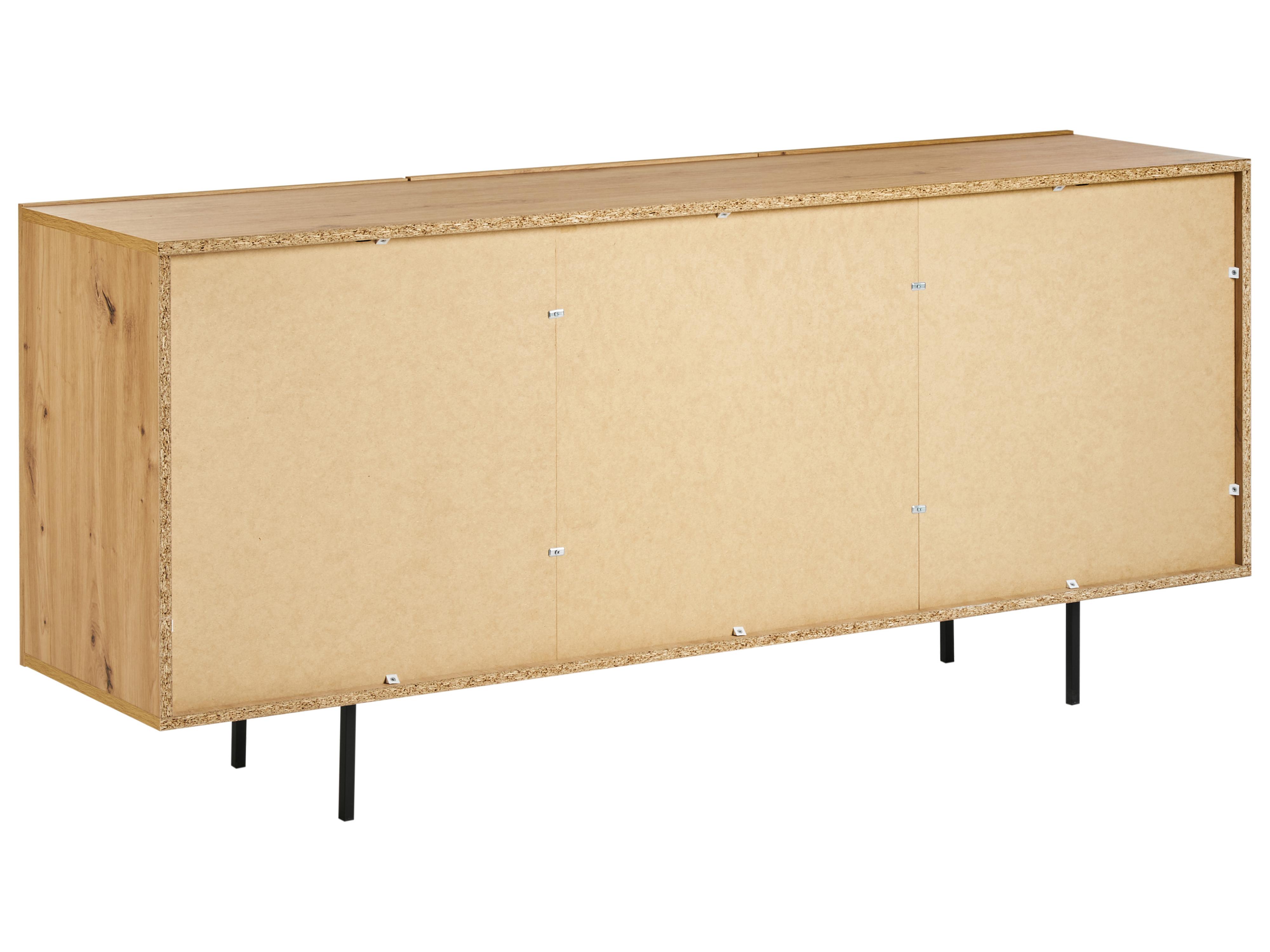 Dressoir met 2 deuren KENORA Lichtbruin
