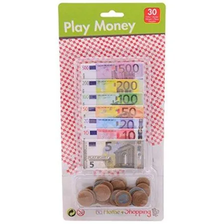 Johntoy Spielgeld 84 Banknoten + 30 Münzen