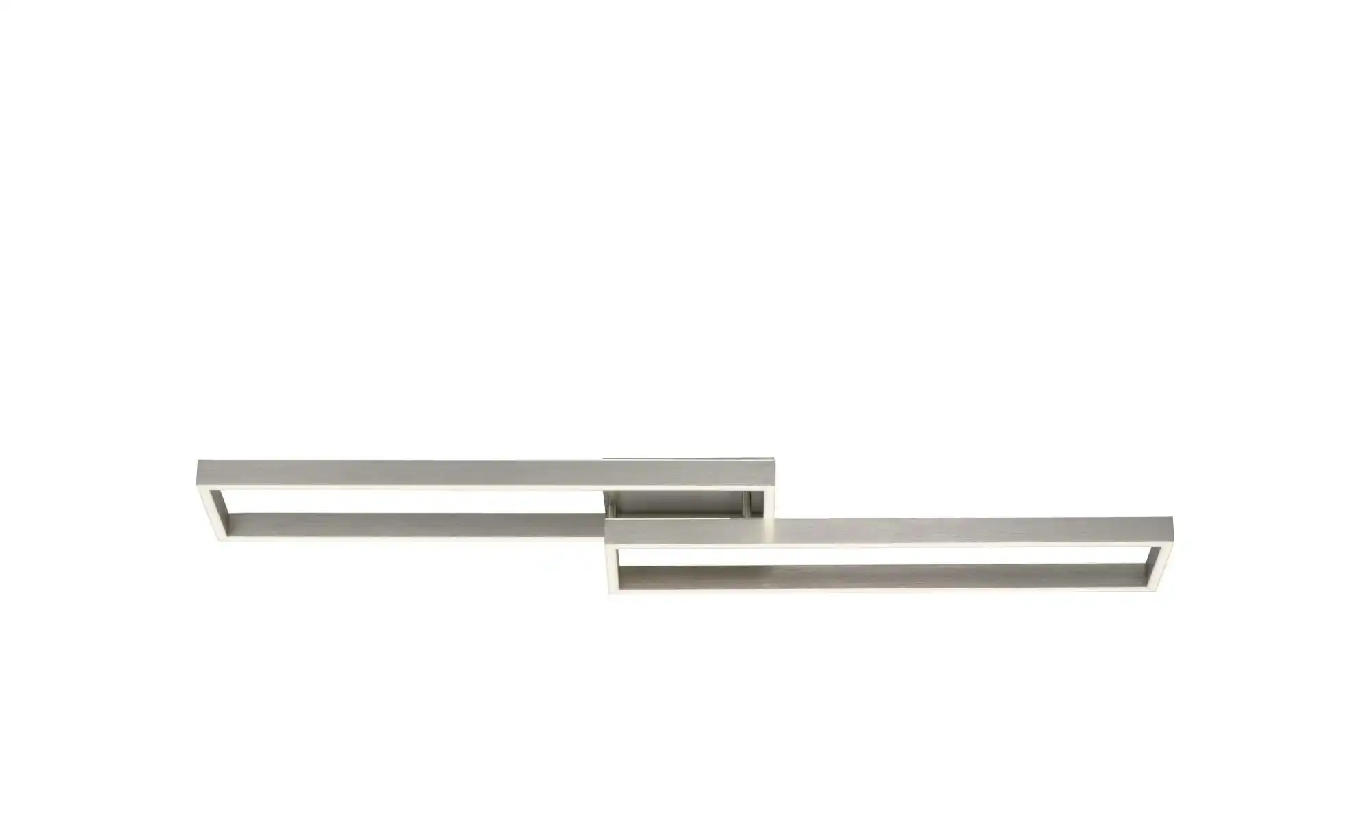Paul Neuhaus LED-Deckenleuchte, 2-flammig, Nickel-matt