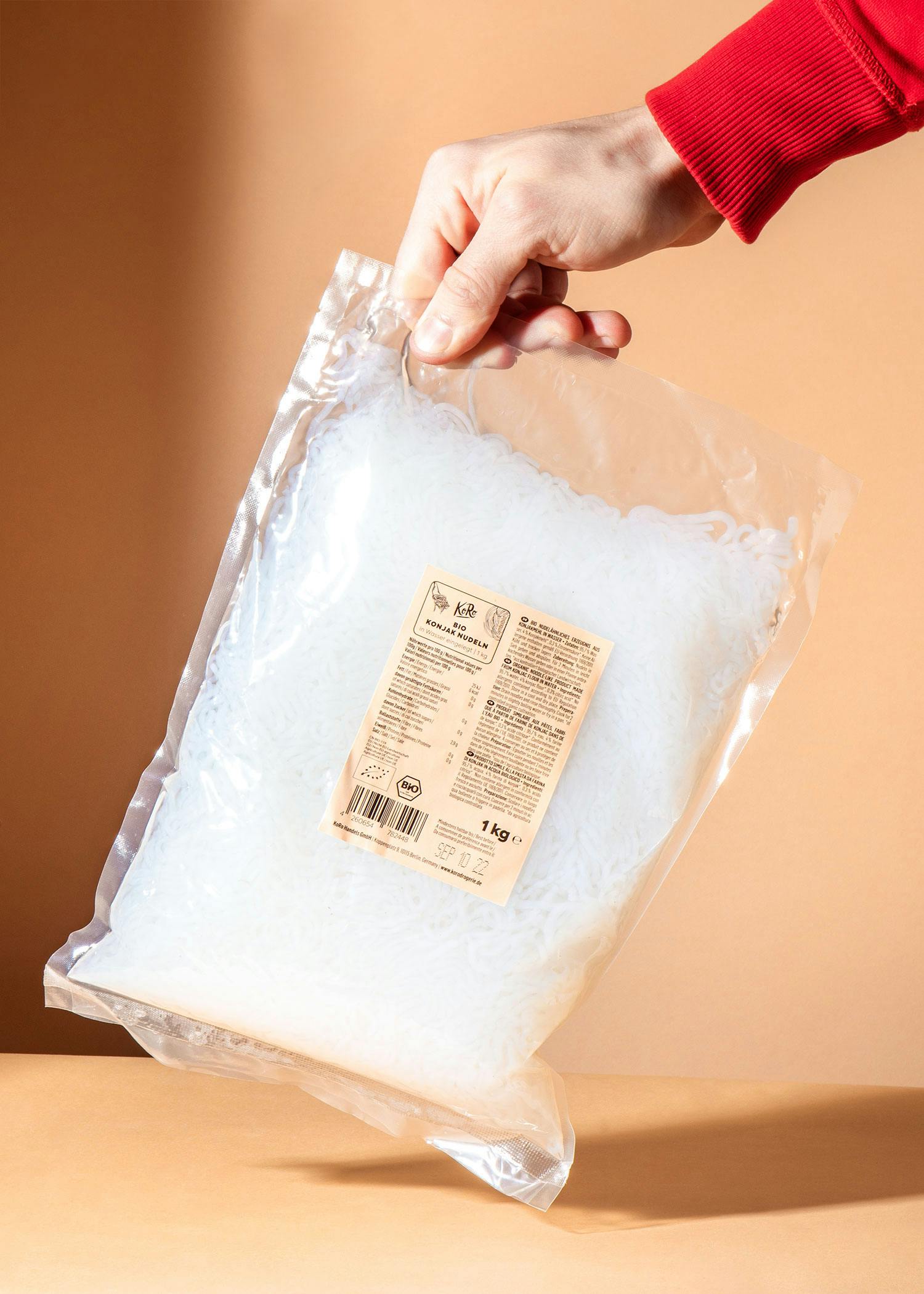 Bio Konjaknudeln in Wasser 1 kg