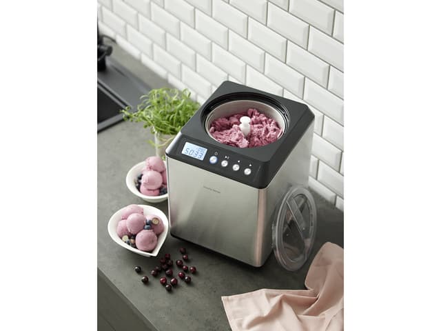 Nordic Sense Ismaskine m. kompressor 180 watt Stål/Sort