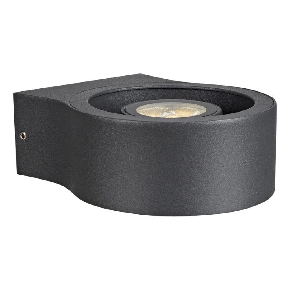 VEGGLAMPEMARKSLÖJD DIRECT LED GRÅ IP44