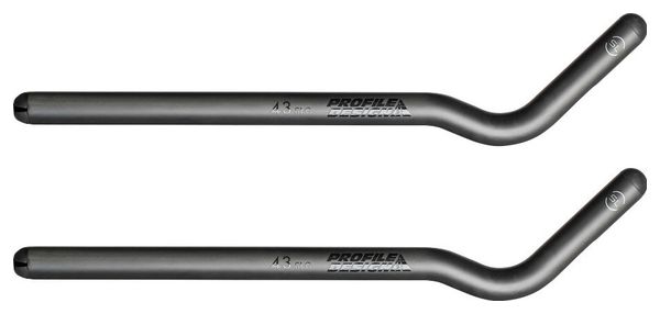 Paire de Prolongateurs Profile Design 43 SLC Carbon Noir