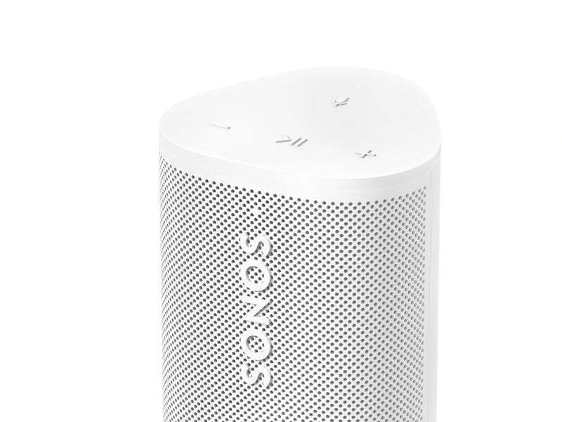 Sonos Smart Speaker Roam 2 Weiss Kompakter Lautsprecher mit hoher Klangqualität