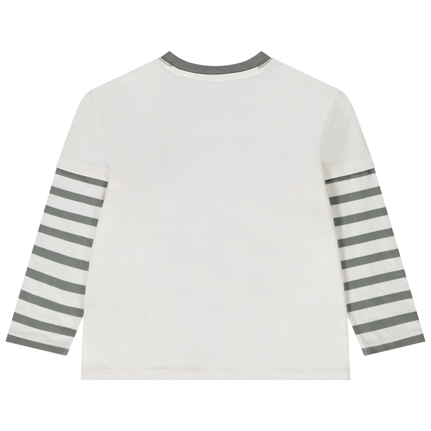 T-shirt manches longues effet 2 en 1 Mickey  pour garçon