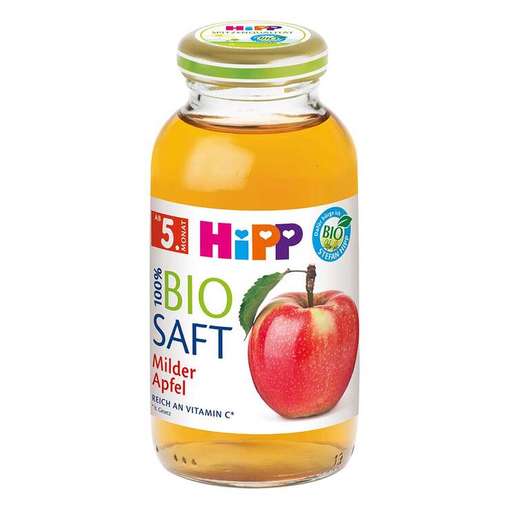 Hipp Bio Saft 100% Milder Apfel, 0.2 l