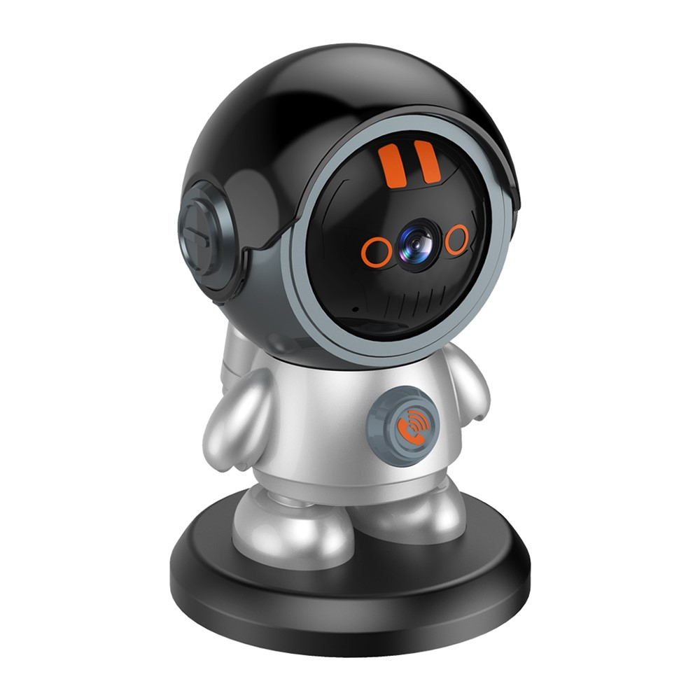 (3MP) 355° / 60° WiFi Internet IP Kamera Roboter IR Nachtsichtfunktion / Bewegungserkennung / 2-Wege Audio (iOS/Android)