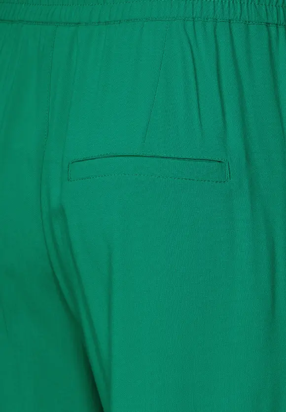 Loose Fit Viskosehose - fresh spring green