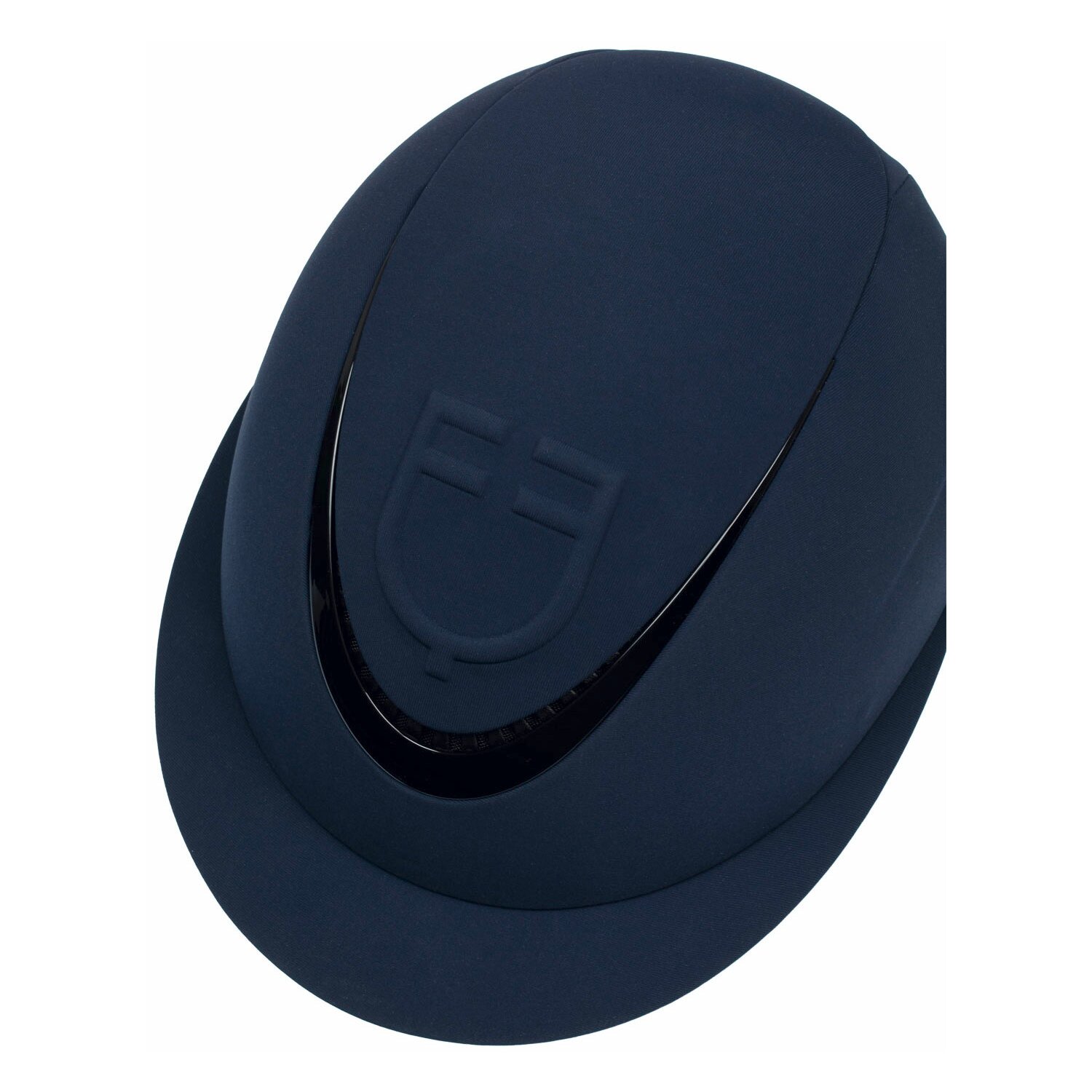 EQUESTRO Reithelm Meteor Wide Visor, für Kinder und Erwachsene  - navy