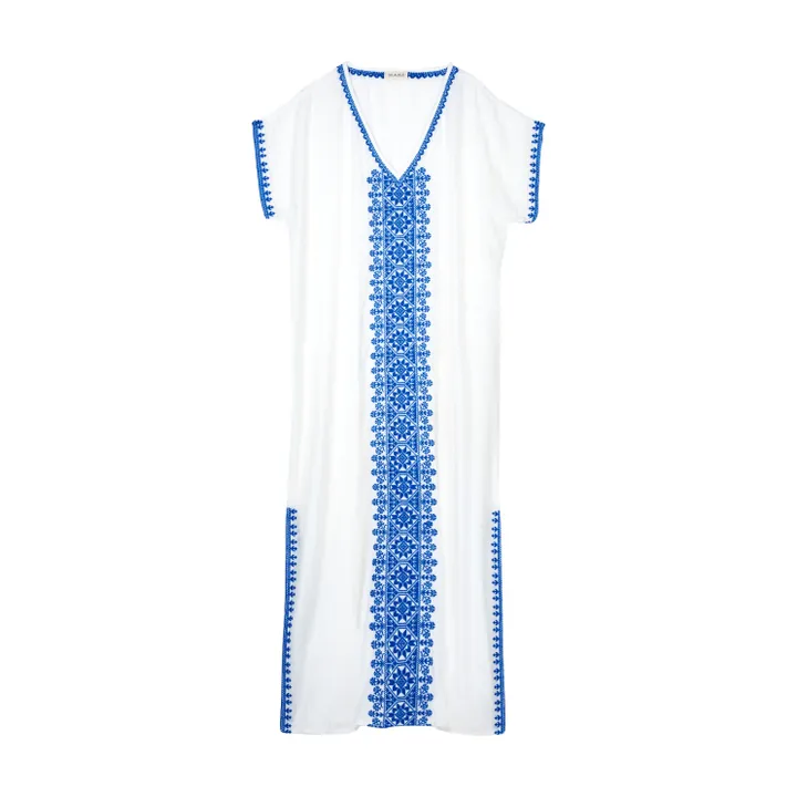 M.A.B.E. Robe Longue Serra | Bleu