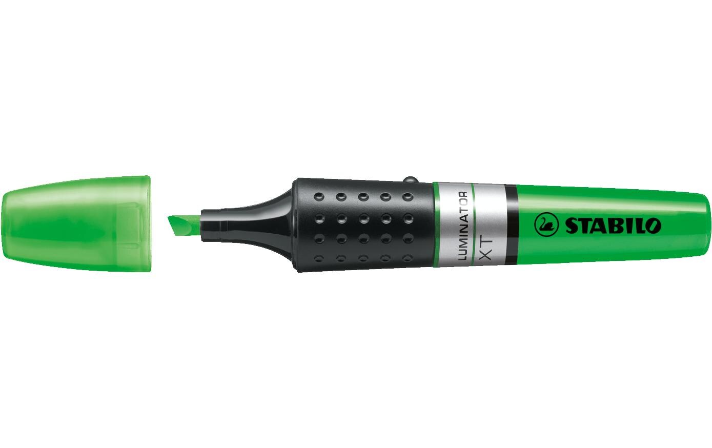 Textmarker Luminator Grün, 5 StückLeuchtmarker mit Keilspitze